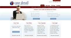 Desktop Screenshot of casedetail.com